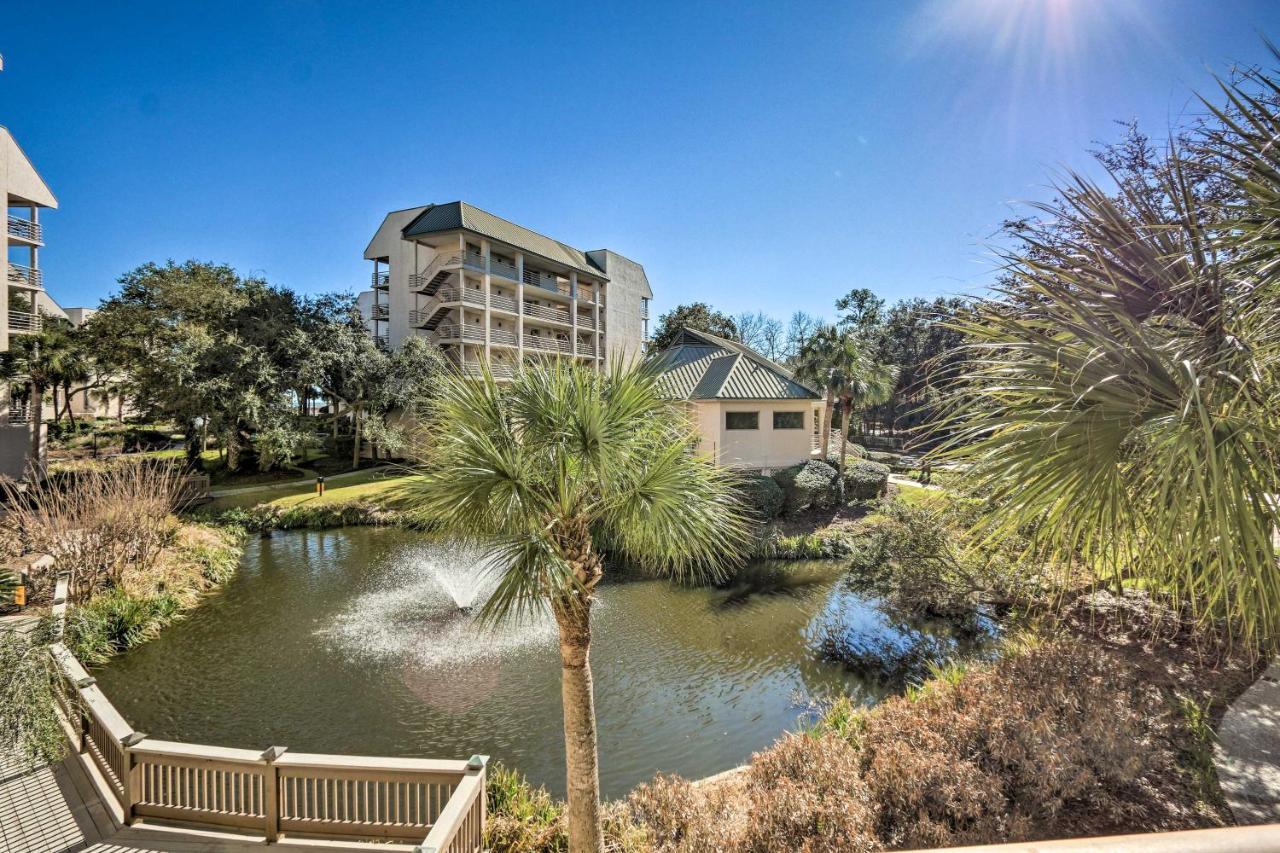 Palmetto Dunes Villa With Lagoon And Fountain Views Хилтон-Хед-Айленд Экстерьер фото
