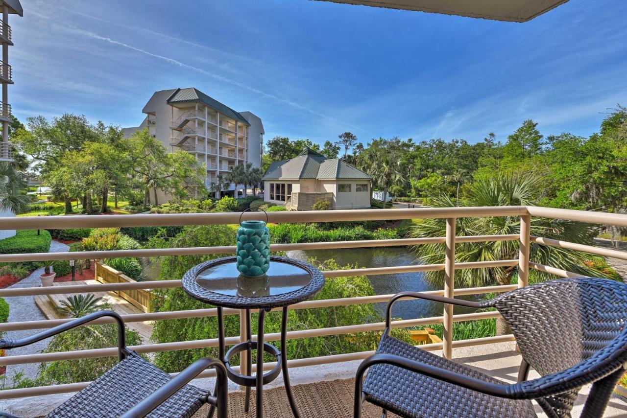 Palmetto Dunes Villa With Lagoon And Fountain Views Хилтон-Хед-Айленд Экстерьер фото